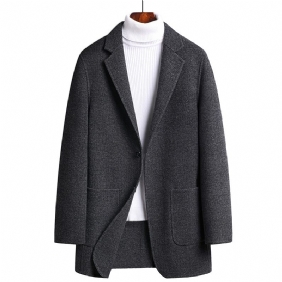 Blazer Sport Frakk Ull Løs To Knapper